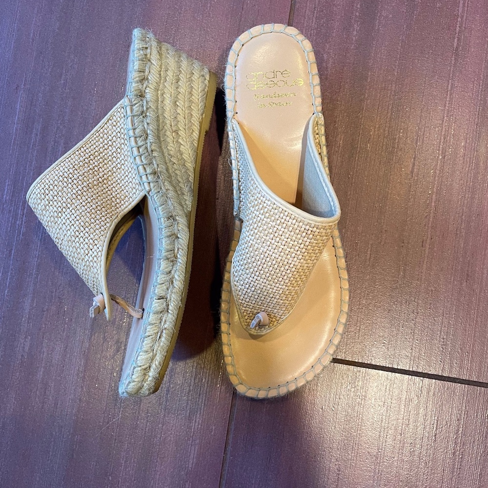 Andre Assous Addie espadrille wedge sandals